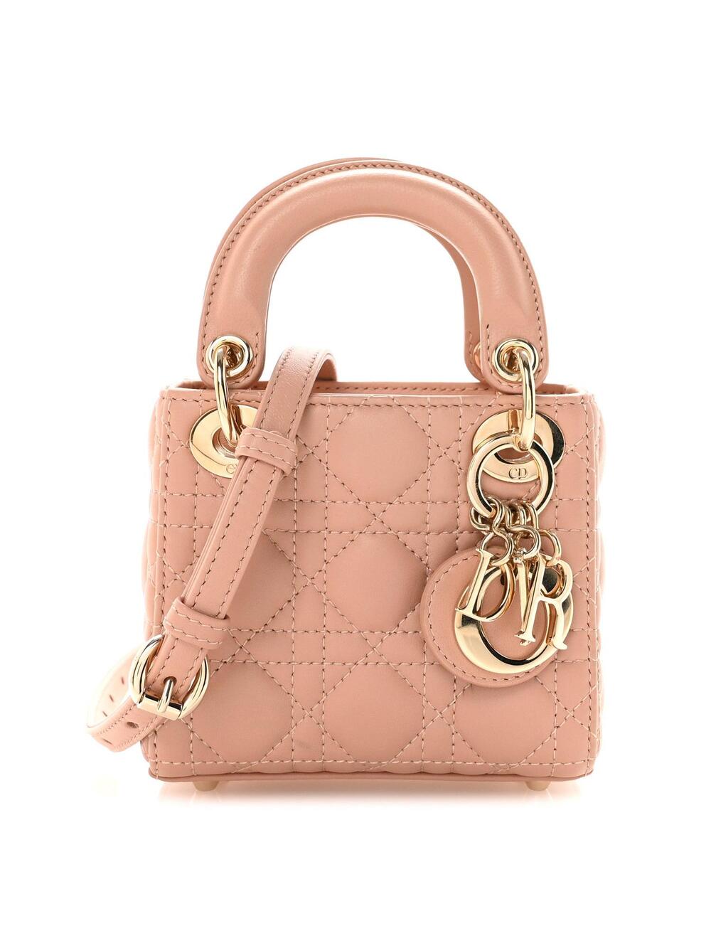 Christian Dior Lambskin Cannage Micro #311613C34B